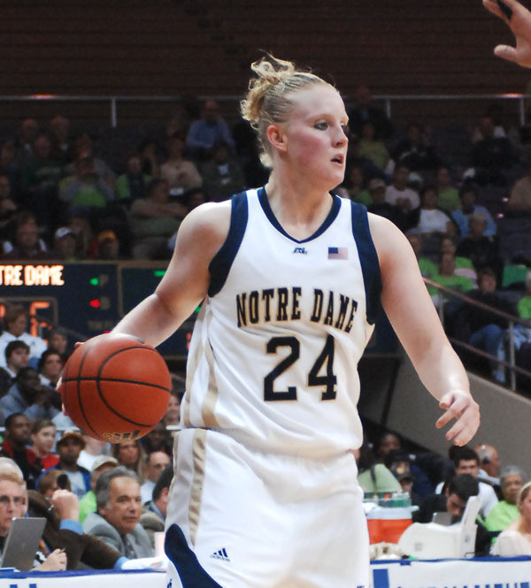 Schrader is in her third year with the Irish.