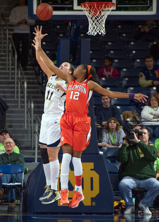 Senior forward/tri-captain Natalie Achonwa is tied for eighth in school history with 24 career double-doubles, including a 15-point, 13-rebound effort in Sunday's ACC opener against Clemson.