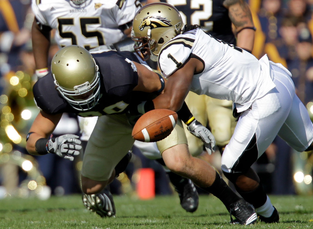 Irish Fly By Western Michigan, 44-20 (AP)