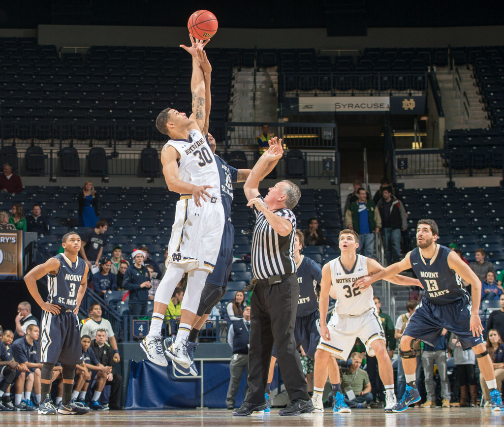Notre Dame vs. Mount St. Mary's (USATSI)