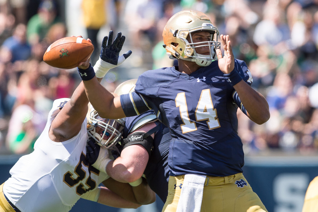 Blue vs. Gold Spring Game