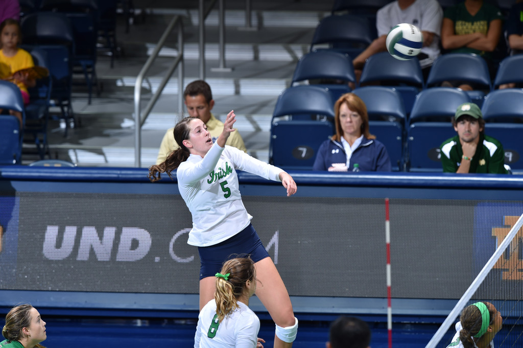 Western Michigan 3, Notre Dame 0 (Sept. 7, 2014)
