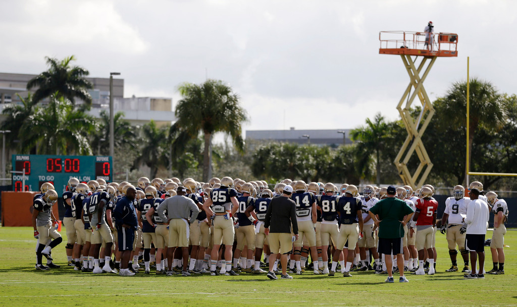 Irish in Miami - Offensive Interviews & Practice (AP)