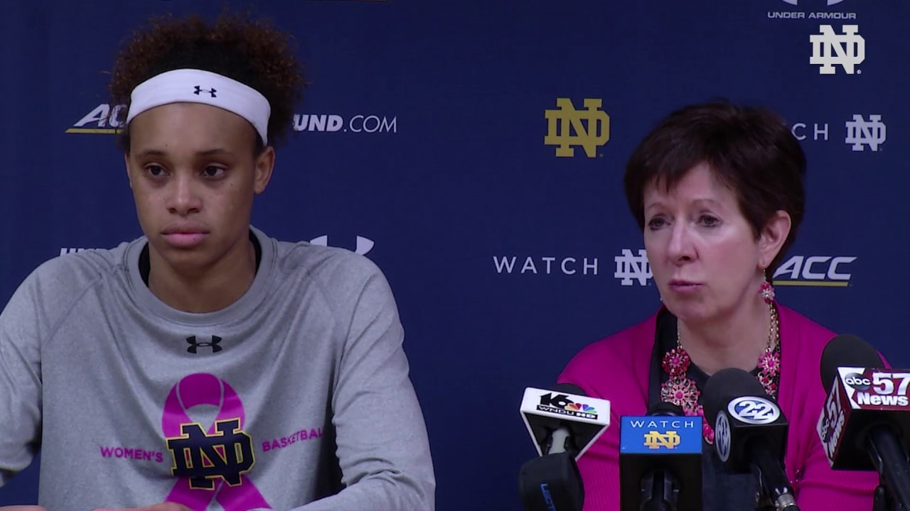 Muffet McGraw Post-Game Press Conference - Georgia Tech