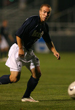 Justin McGeeney tallied his fourth goal of the season with a 12th-minute score against Cincinnati on Sunday.