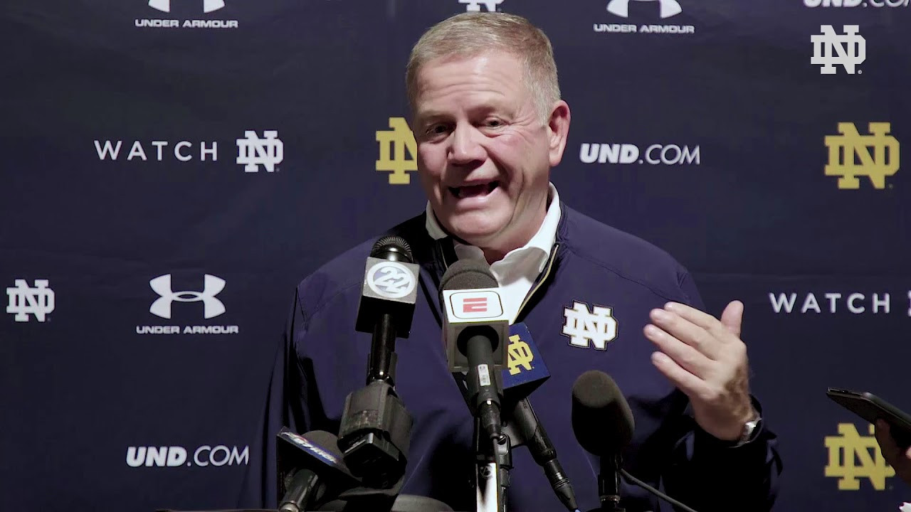 @NDFootball | Brian Kelly Post-Game Press Conference vs. Virginia Tech (2018)