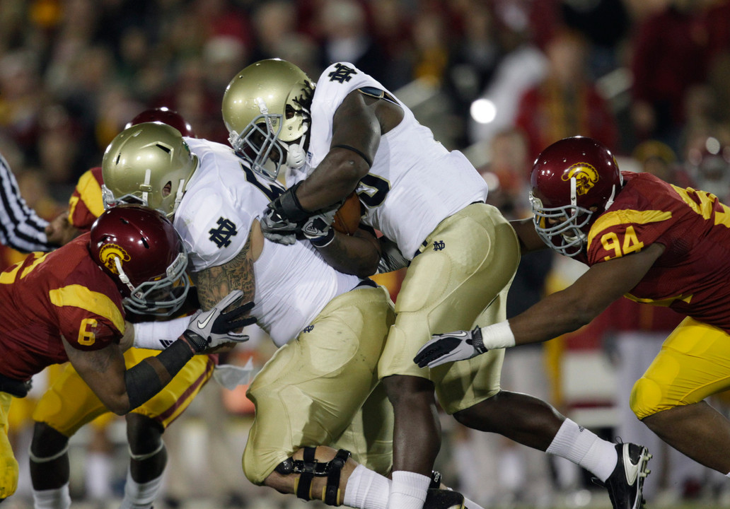 Robert Hughes scored the game-winning touchdown on Saturday.