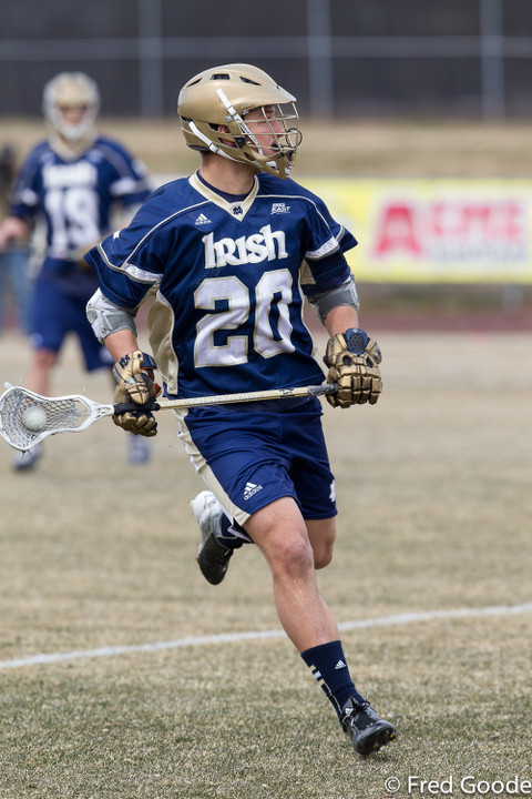 Sophomore Nick Ossello has a .505 faceoff winning percentage this season.