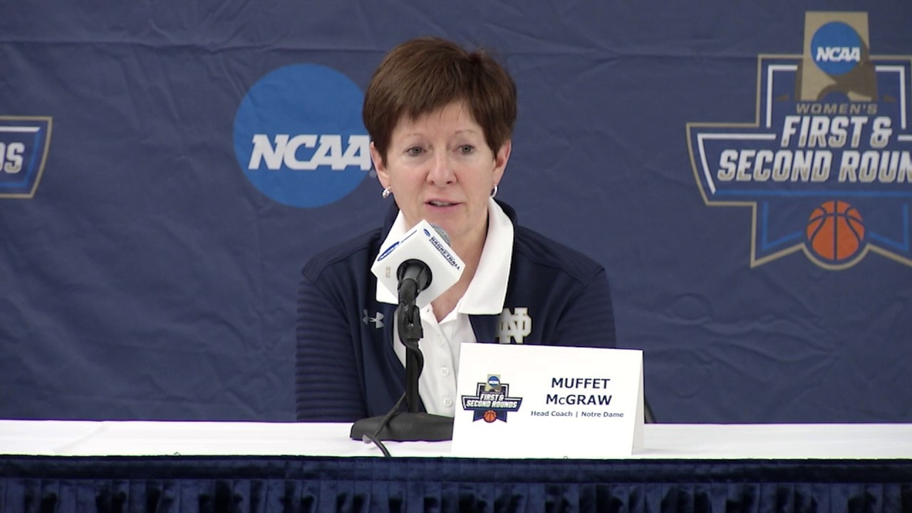 Muffet McGraw Press Conference - Pregame Robert Morris