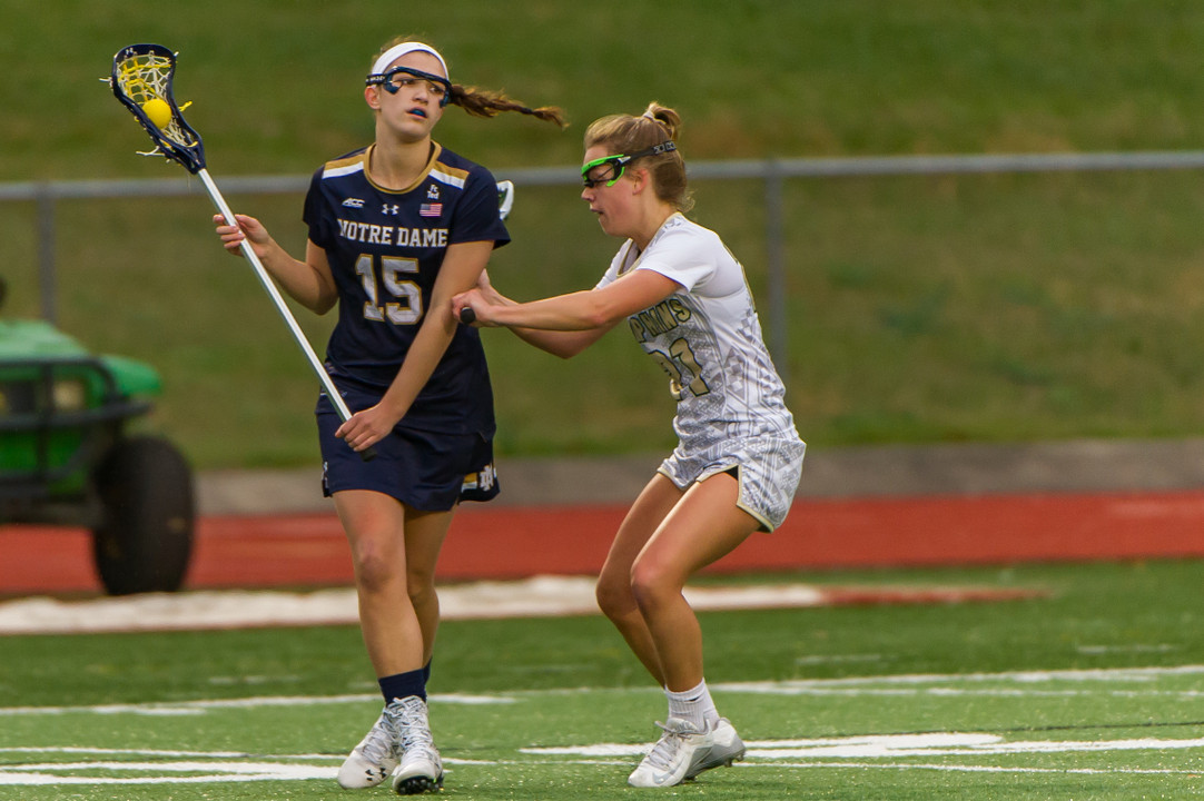 Cortney Fortunato led the Irish with four caused turnovers against the Dolphins in addition to her offensive outburst.