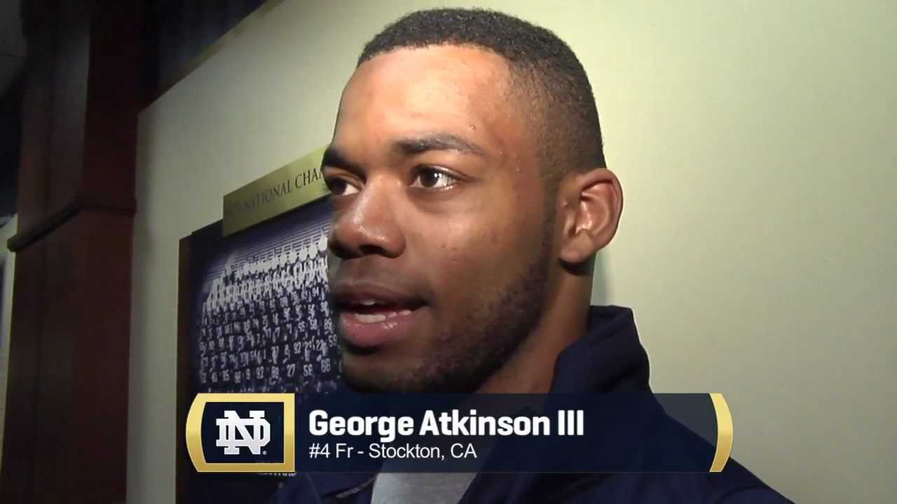 Notre Dame Football - Blue Gold Player Interviews April 21, 2012