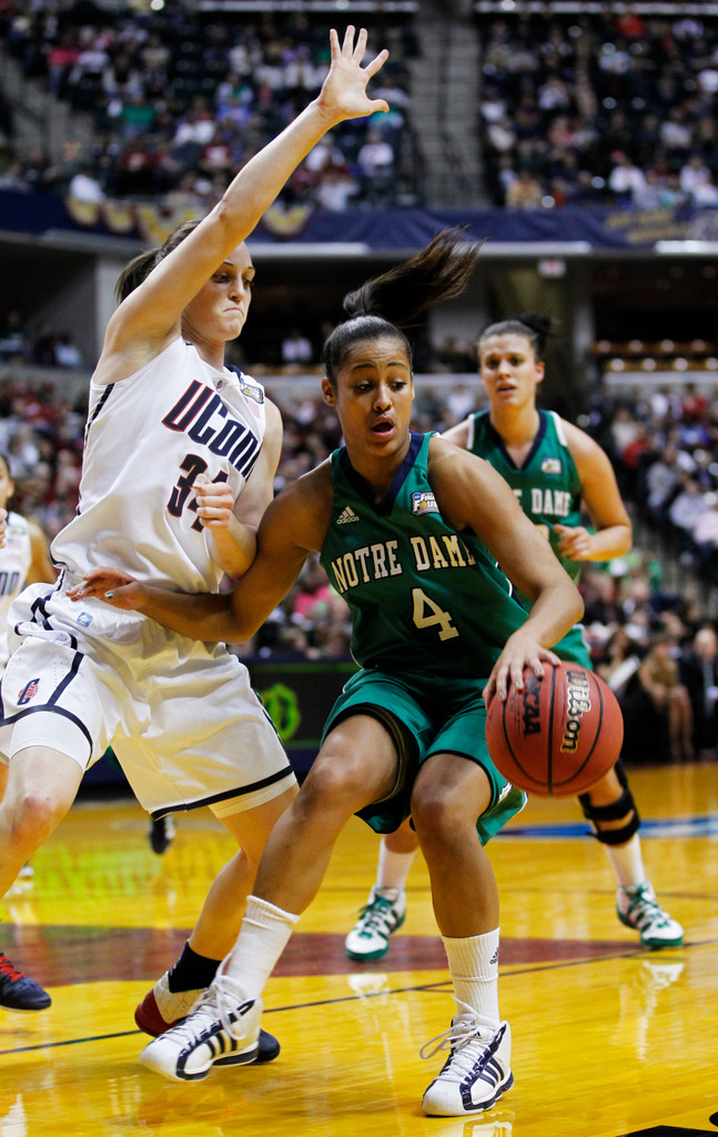 Irish Advance to Final, Topple Top-Ranked UConn 72-63 (AP)