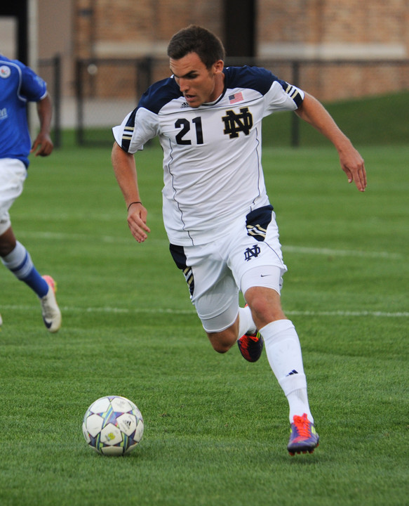 Senior forward Ryan Finley scored two goals in the 3-0 win over Northern Illinois.