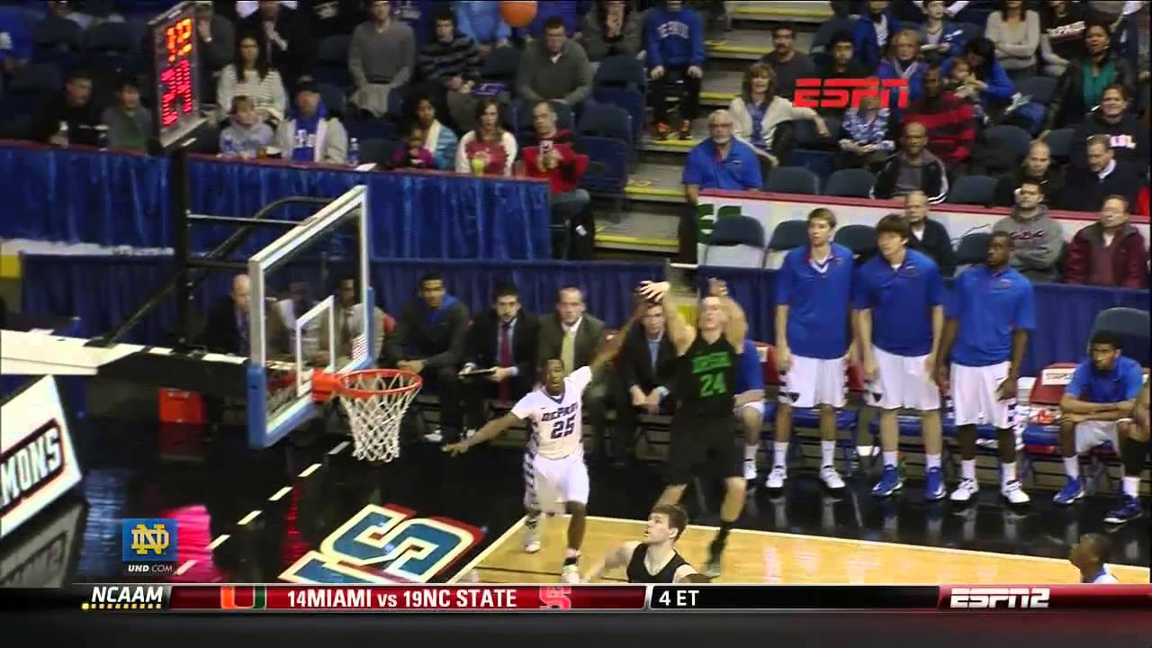 Notre Dame Defeats DePaul 79-71 Highlights - Notre Dame Men's Basketball