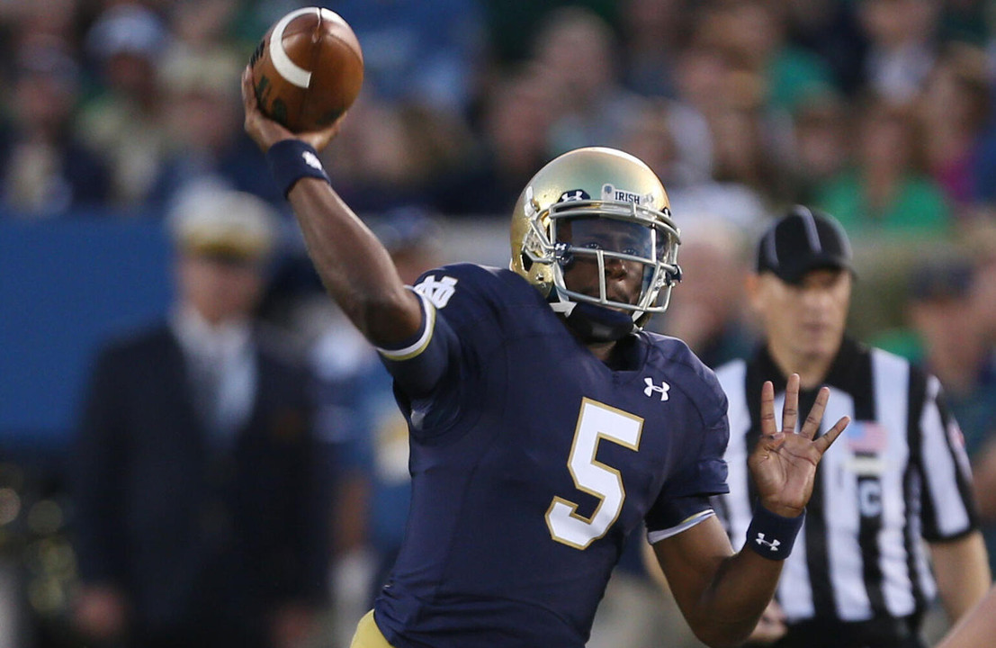 Quarterback Everett Golson
