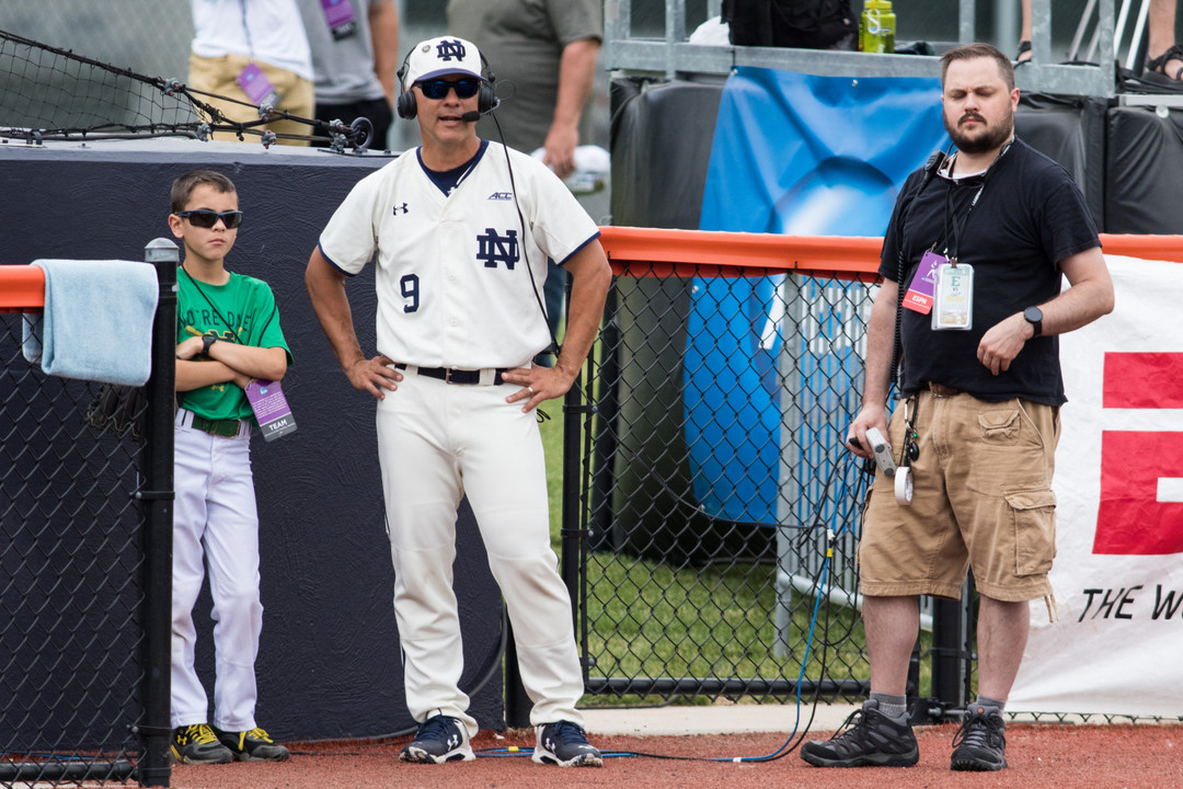 Irish head coach Mik Aoki