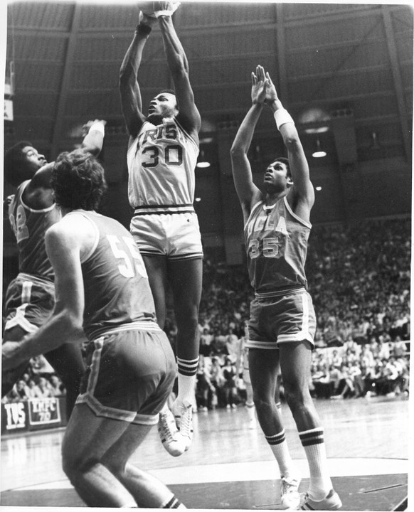 Tracy Jackson played in 114 games during his career in an Irish uniform and scored 1,293 career points for an 11.3 career scoring average.