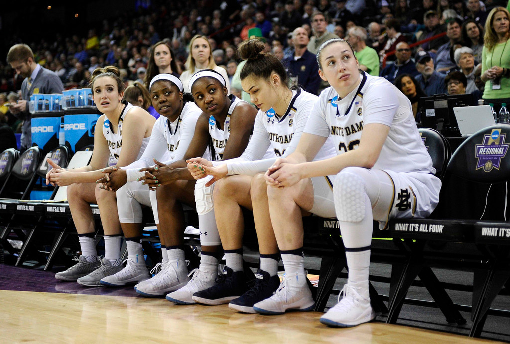 NCAA Sweet 16: ND WBB vs. Texas A&M (USATSI)