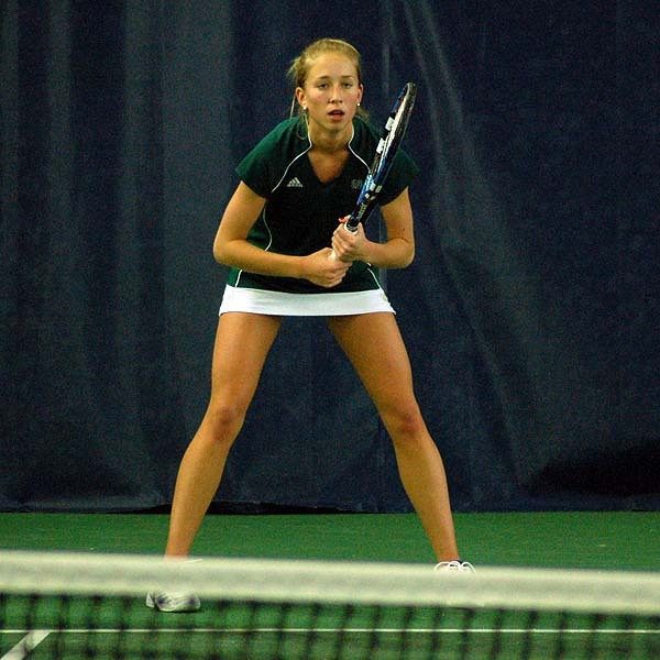 Katie Potts in action.