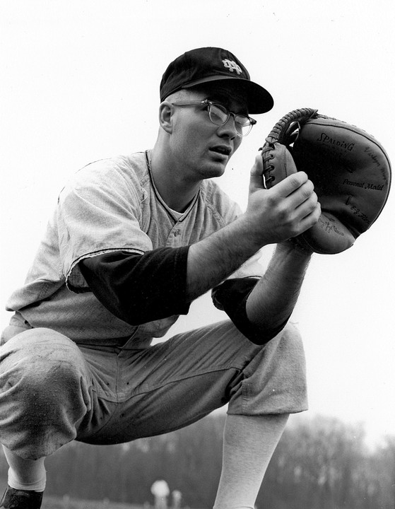 Joe Kernan during his playing days at Notre Dame.