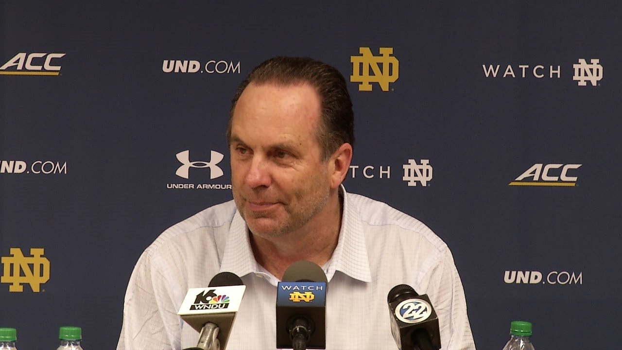 Mike Brey Post-Game Press Conference - Iowa