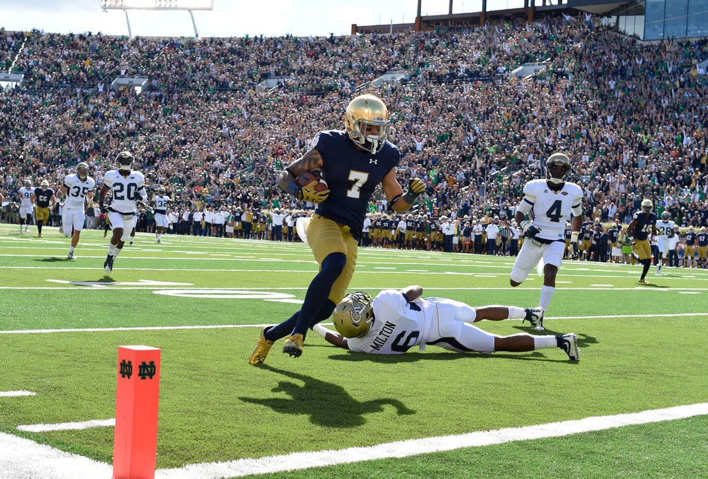 No. 14 Georgia Tech vs. No. 8 Notre Dame
