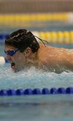 Sophomore Tim Kegelman is the first Notre Dame men's swimmer ever to qualify for the NCAA Championships.