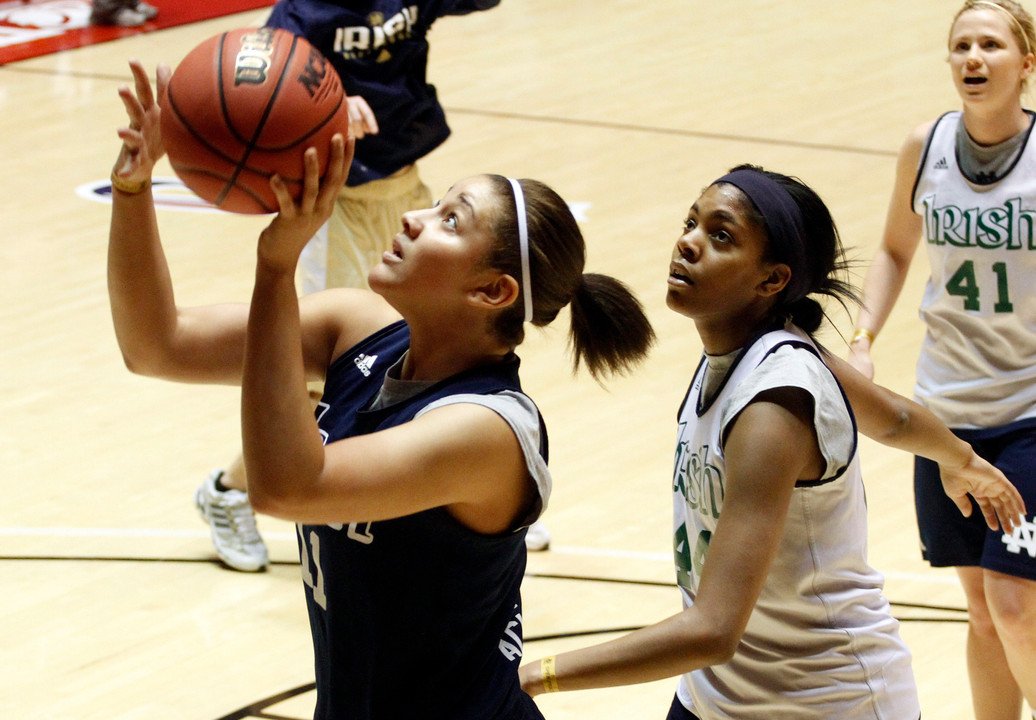 NCAA First Round Practice (AP)