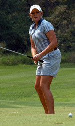 Katie Brophy led the Fighting Irish with a 234 total at the 'Mo' Morial.  The senior co-captain placed 16th overall.