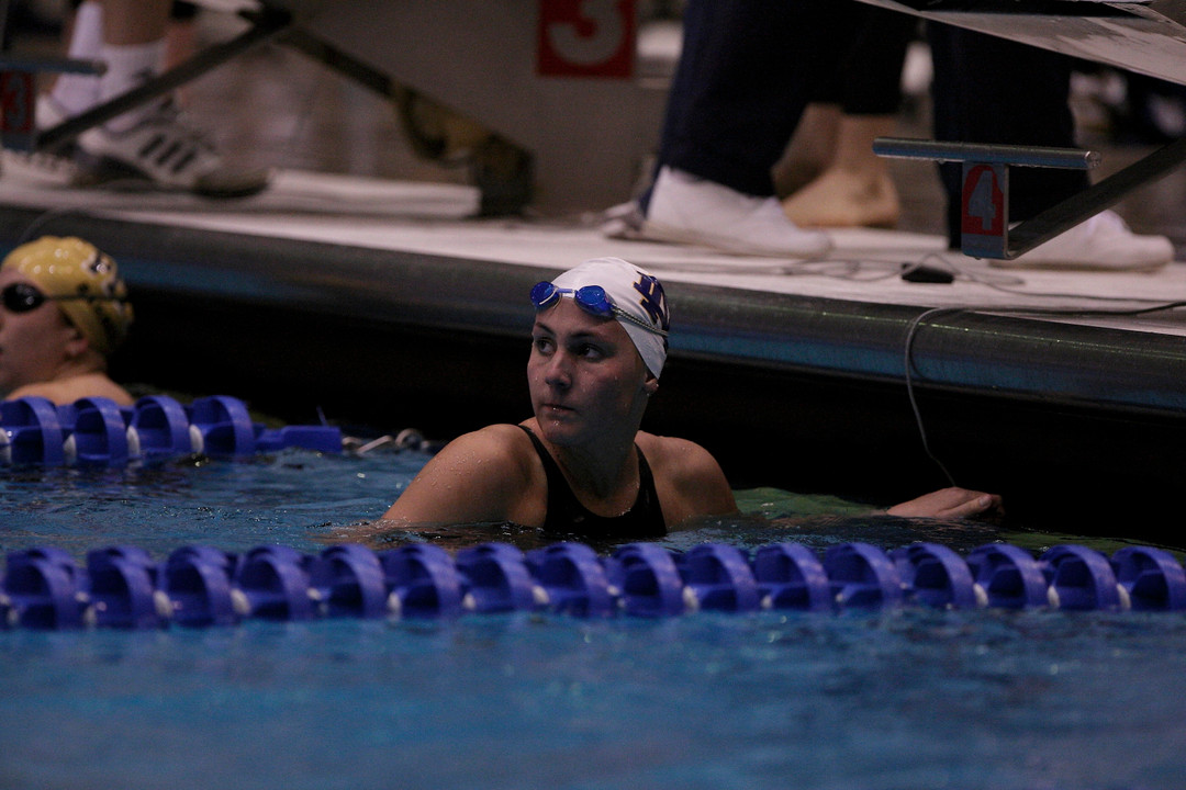 Sophomore Samantha Maxwell set two records at the 2009 NCAA Championships.