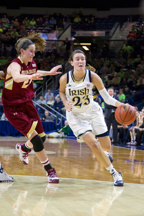 Michaela Mabrey scored 15 points in Monday's win.