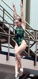 Fifth-year senior All-American Meghan Perry-Eaton concluded her career having scored 41 points in the NCAA Championships.