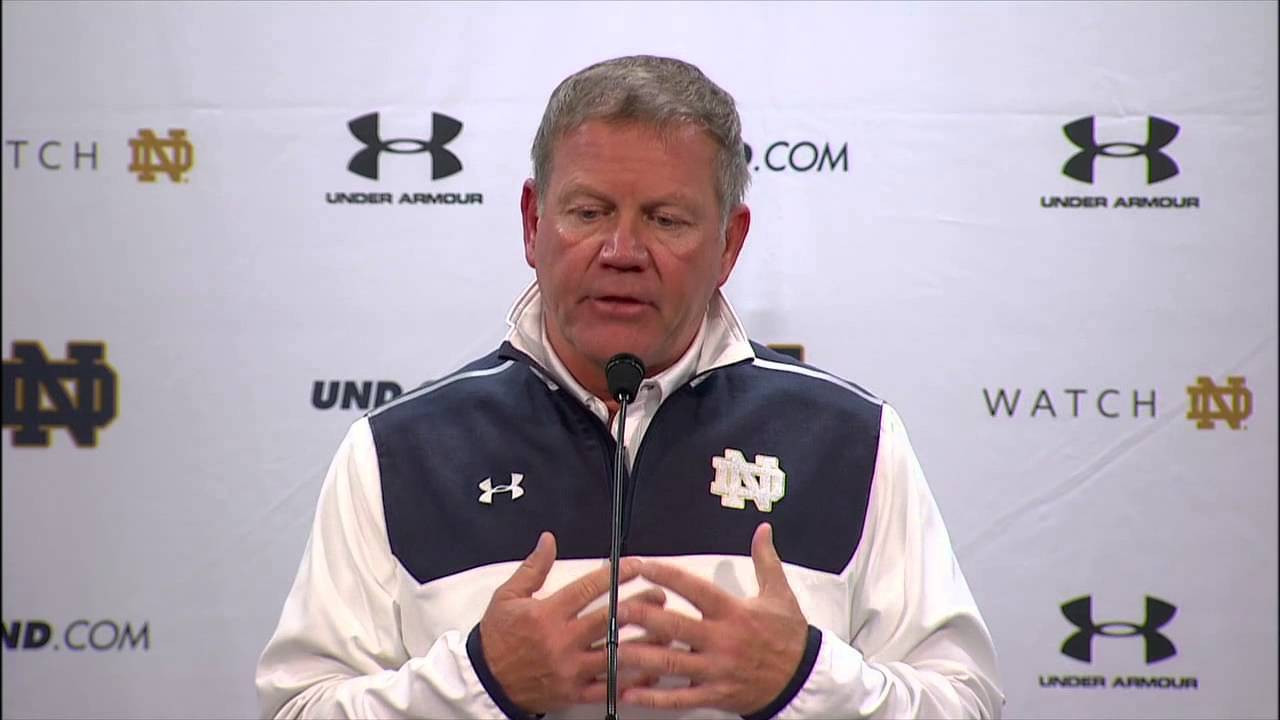 Coach Kelly Post Game Press Conference