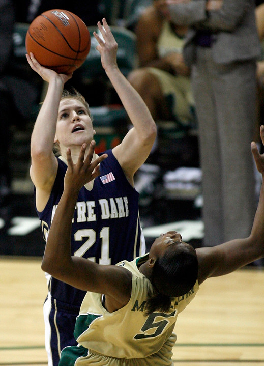 Sophomore guard Natalie Novosel scored a game-high 15 points, including seven in a game-changing 13-4 run to close out the first half, as Notre Dame tipped off its 10-day, three-game European tour with a 77-44 win over the French Junior National Team on Monday night in Paris.