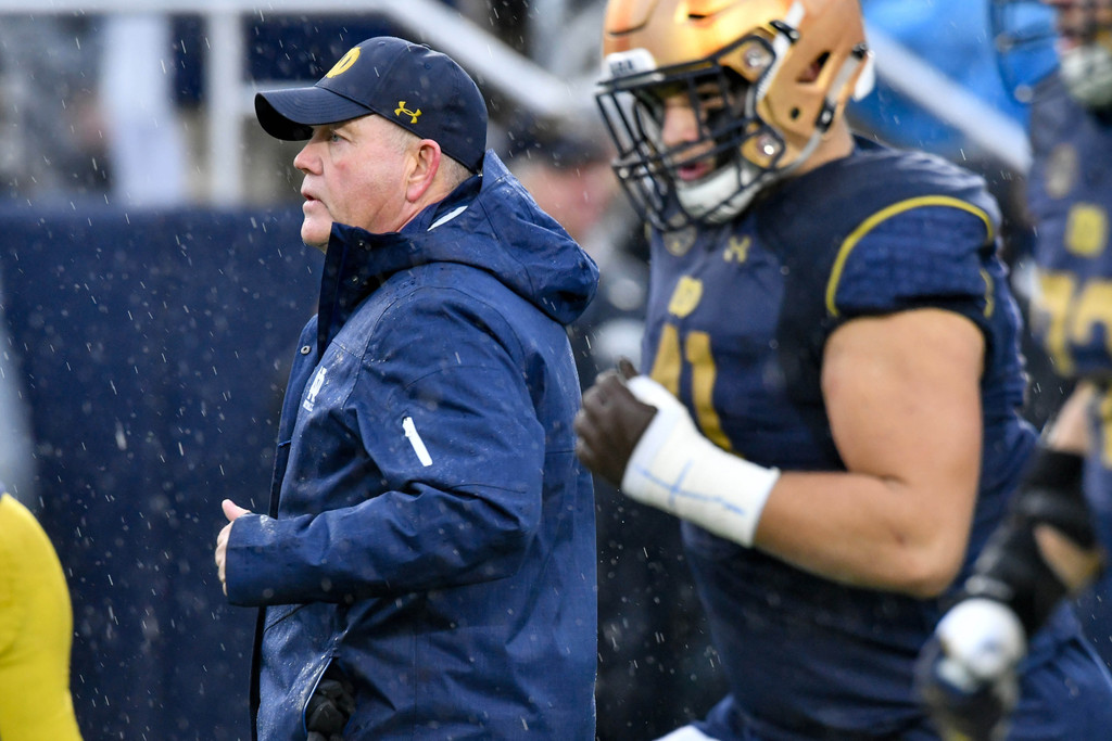 Notre Dame vs. Navy (USATSI)