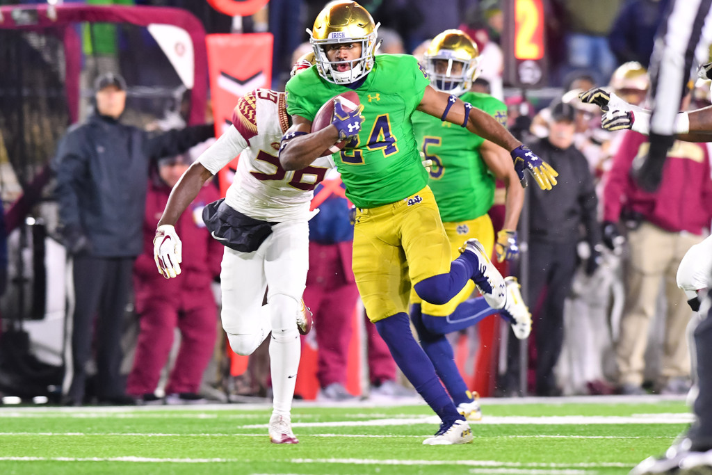 Nick Coleman snared an interception in the first quarter.