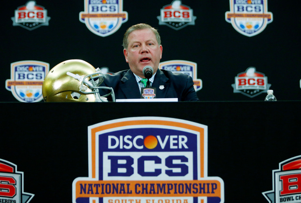 Irish in Miami - Head Coach Press Conferences (AP)