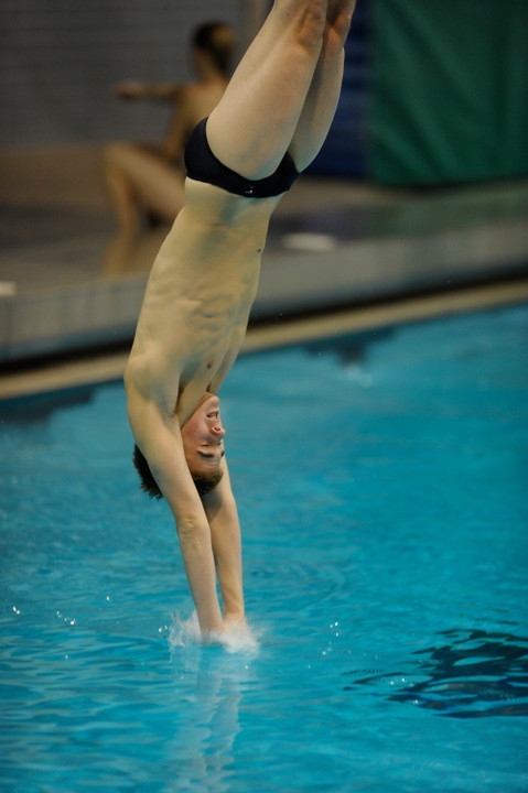 Senior diver Ryan Koter