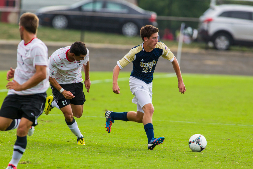 Midfielder Patrick Hodan had an impressive exhibition debut last season and that propelled him into a solid rookie campaign.