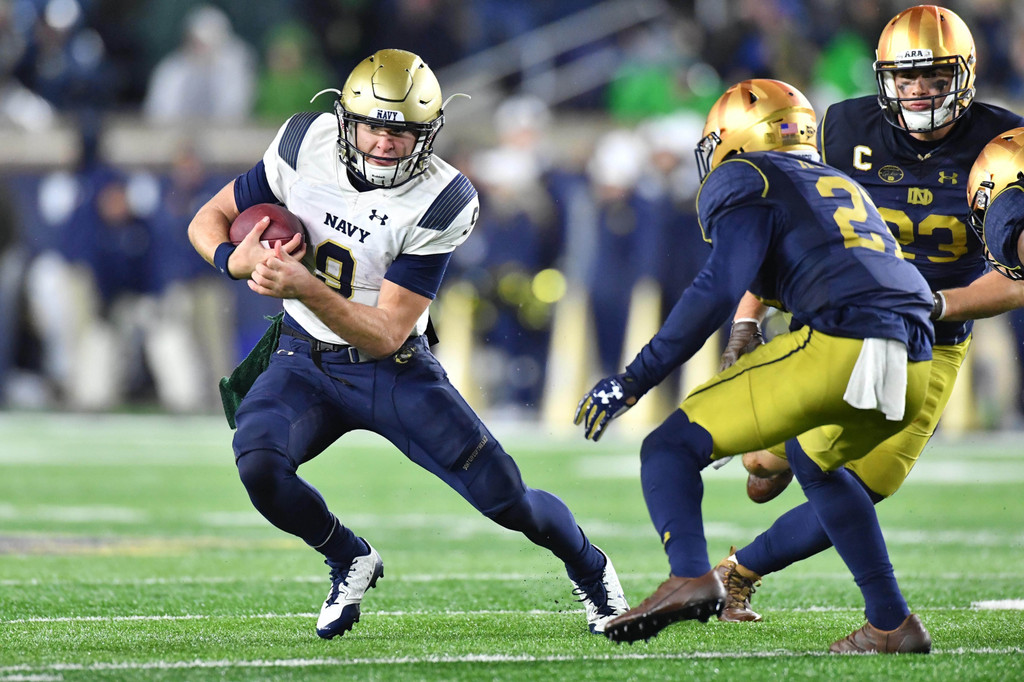 Notre Dame vs. Navy (USATSI)