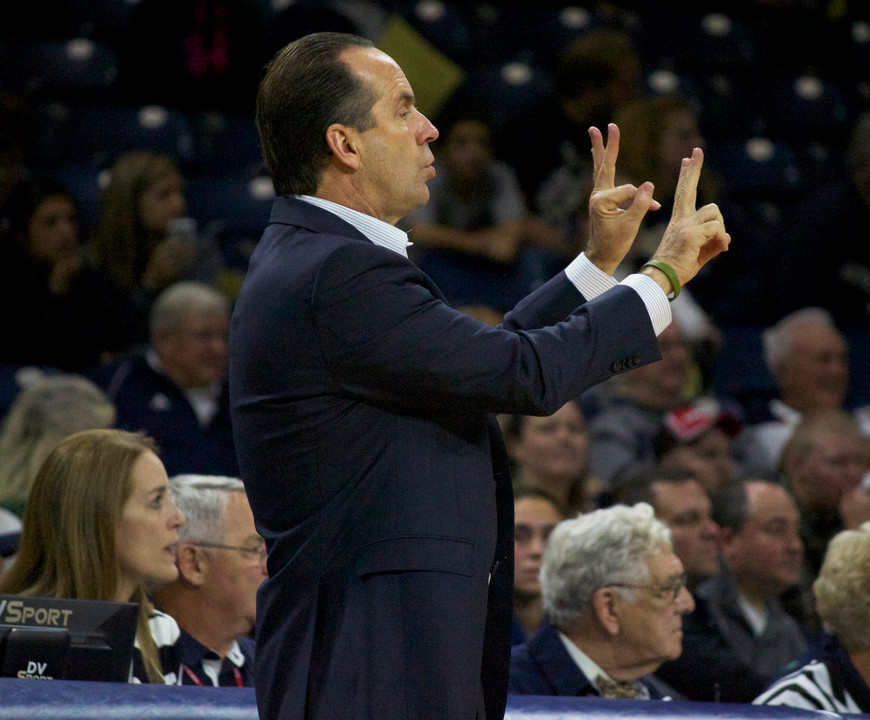 Head coach Mike Brey has won all 13 season openers during his Notre Dame tenure.