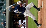 Matt Bransfield nearly left the yard at Commerce Bank Ballpark for the second straight season, sending an opposite-field double off the rightfield wall to help produce first Irish run in the 6-5 win over Boston College (photo by Pete LaFleur).