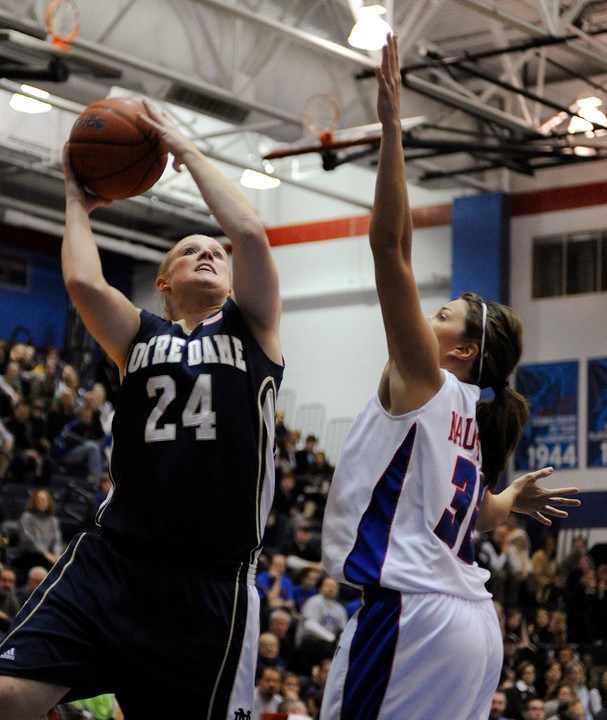 #12/4 Irish Burn Blue Demons, 86-62 (AP photos)