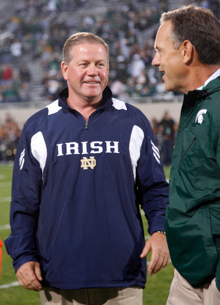 Irish Fall In Overtime at Michigan State, 34-31 (AP)