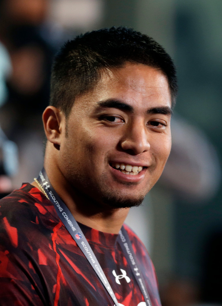 Irish at the NFL Combine (AP)