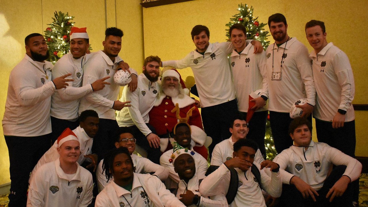 Cotton Bowl Santa