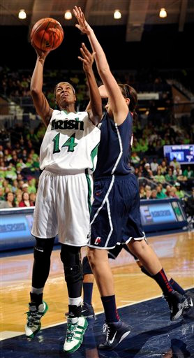 Senior forward Devereaux Peters