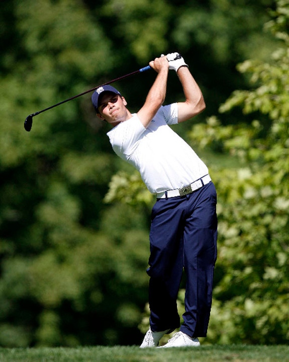 Max Scodro earned another top-10 result on the fall season, finishing in fourth at 213 (+3).