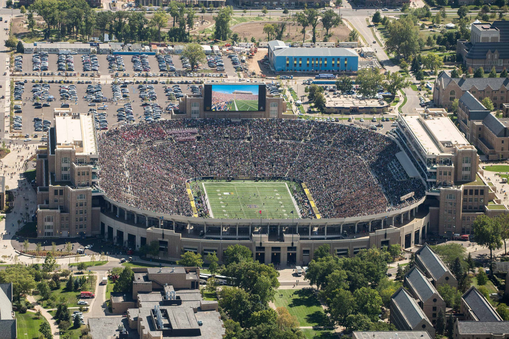 Notre Dame vs. Temple (USATSI)