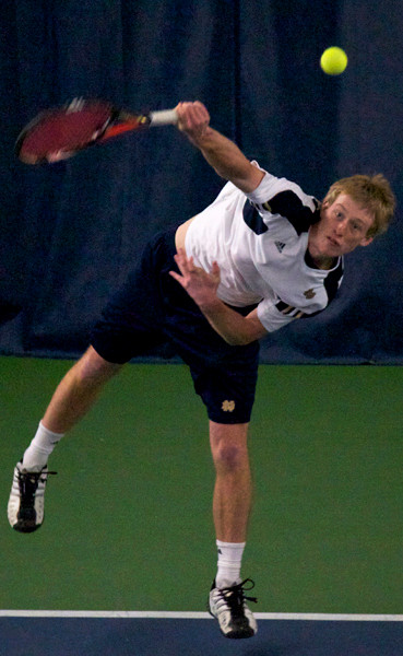Senior Casey Watt fell in the semifinals of the USTA/ITA Regional Championships.